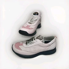 Mauri City Slickers PINK Gators Fashion Sneakers 8948 EUC Men's Size 11.5 BIGGIE