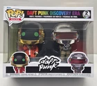 DAFT PUNK DISCOVERY ERA - Funko POP! Rocks 2-Pack Vinyl Figures - NEW / BOX WEAR