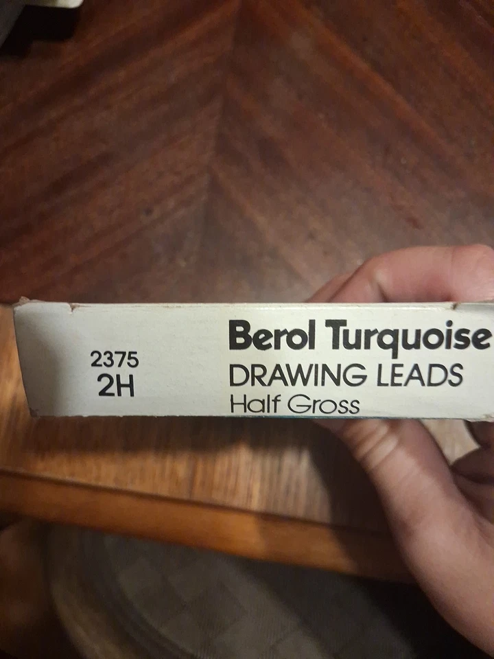 Cables de dibujo Berol turquesa 2375 2H 4 docenas Foto 2 de 4