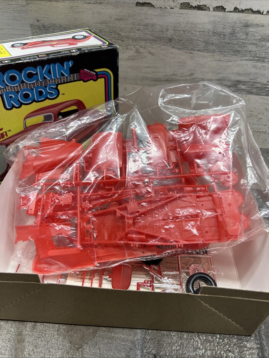 Vintage 1985 Monogram ZZ Top 1933 Ford Eliminator Hot Rod 1/24