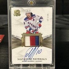 2020-21 The Cup Artemi Panarin Signature Materials Auto /25 SP-AP