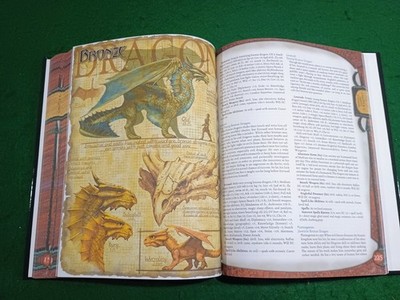 HARDCOVER Draconomicon: The Book of Dragons 3.5 Dungeons Dragons