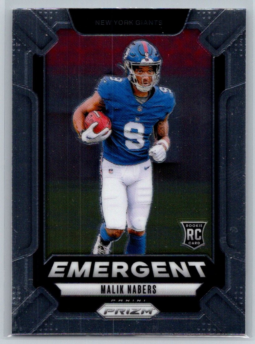 2024 Panini Prizm #6 Malik Nabers Emergent