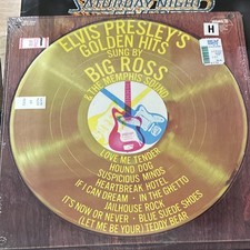 Big Ross Memphis Sound Elvis Presley's Golden Hits LP Vinyl Pickwick Rock Black…