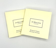 2 X Jo Malone London Myrrh Tonka Cologne Intense Sample Spray 0.05 Oz /1.5ml