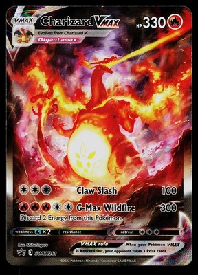 Pokemon Card - Charizard VMAX Sword & Shield SWSH261 Holo Promo | eBay