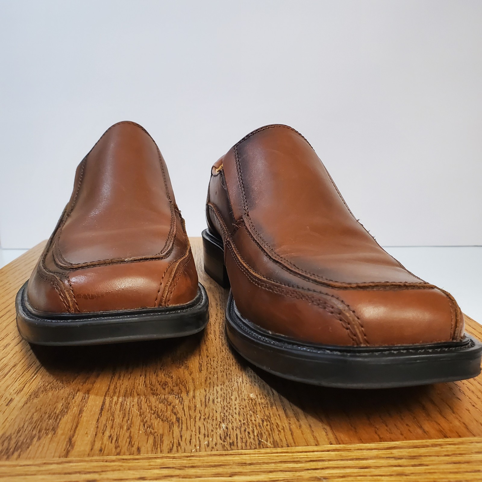 SAOLA Scarpe Dockers uomo taglia 7 5 mocassini slip on in pelle marrone tutti i movimenti comodi