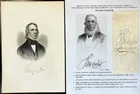 CIVIL WAR 1st LOCOMOTIVE INDUSTRIALIST ABOLITIONIST PETER COOPER DOCUMENT SIGNED