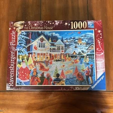 70x50cm Ravensburger Puzzle The Christmas House-1000 Piece Limited Edition 16849