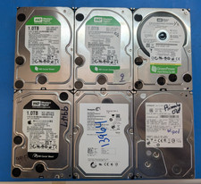 1TB 1000 GB 7200 RPM SATA 3.5" Internal HDD [1 Qty]
