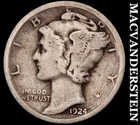 1924 Silver Mercury Dime- Scarce Better Date  No Reserve #i6221