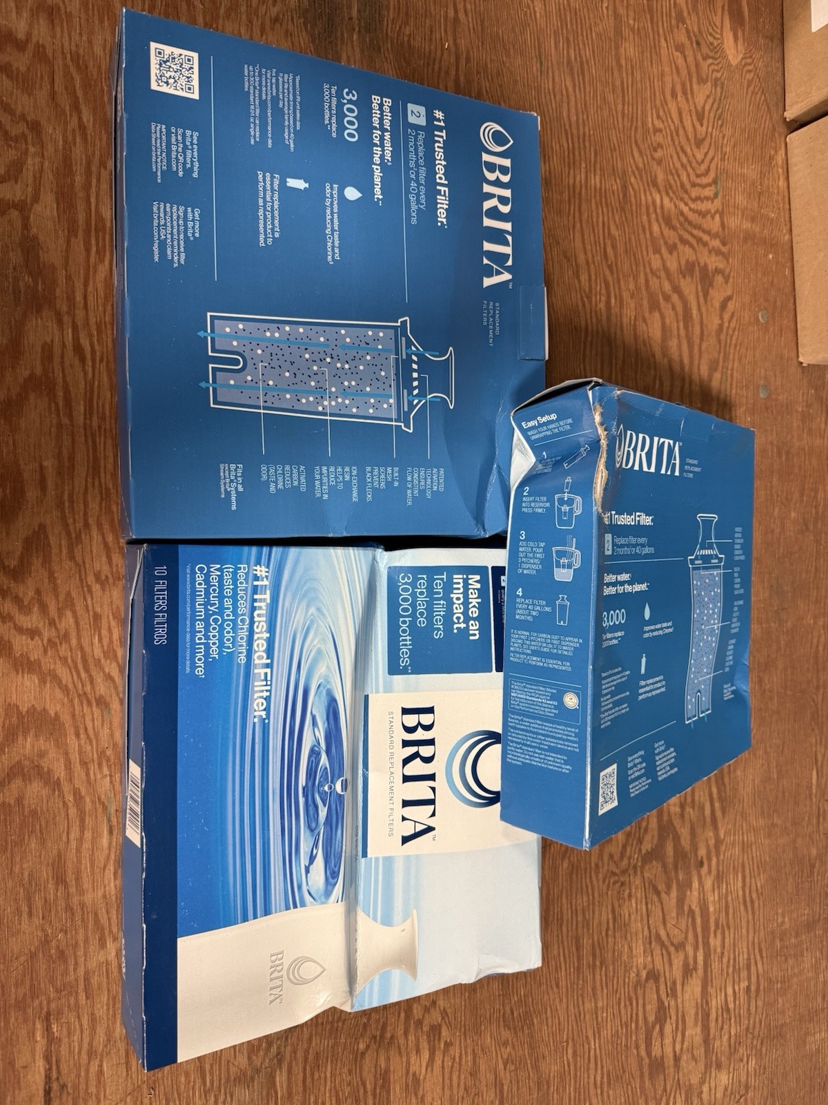 S - 10 Pack- Damaged Box- See Pictures