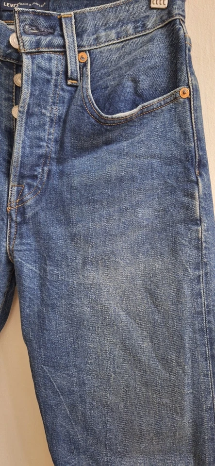 Levis Made & Crafted Distressed Selvedge - Image 3 of 4