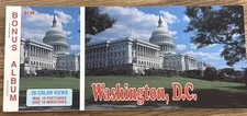 Washington DC Postcard Album 20 Color Views Bonus Album