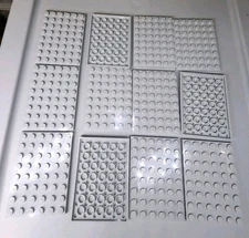 NEW LEGO® 12 Light Bluish Gray Plate 6 x 8 bulk lot 3036