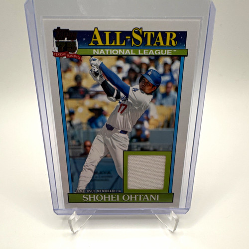 2026 Topps Series 2 Shohei Ohtani Dodgers #91ASR-SO 1991 AllStar Game Used Relic
