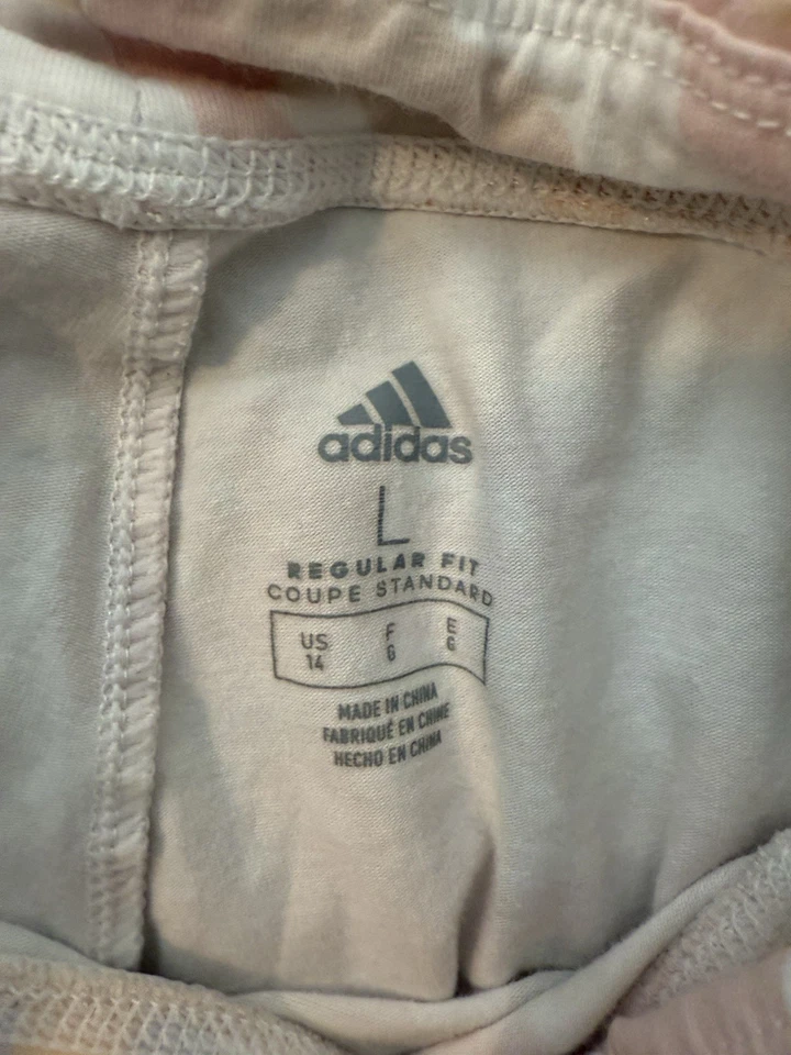 Adidas Youth Girls Regular Fit Coupe Standard Track Pants/joggers Size L 14 - Image 3 of 4