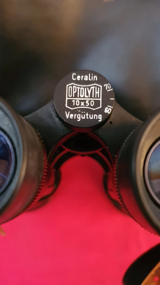 Винтажный бинокль Optolyth Alpin Ceralin 10x50 W. Германия - Изображение 2 из 4