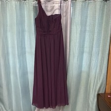 Mori Lee Eggplant Sleeveless Bridesmaid Dress Size 22 Lot #1