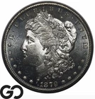 1879-S Morgan Silver Dollar Coin, Ultra PROOF-Like, Solid Gem BU++ PL