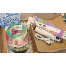 NEW Myriwell 3D Printing Pen RP-300B With Filaments & Stencils NIB