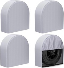 RV Tire Covers Set Waterproof Heavy Duty Oxford Fabric
