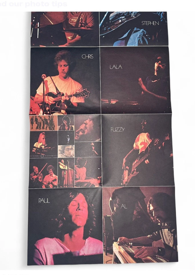 STEPHEN STILLS MANASSAS DOUBLE VINYL + HANDWRITTEN SIGNED LYRIC POSTER - Image 3 of 4