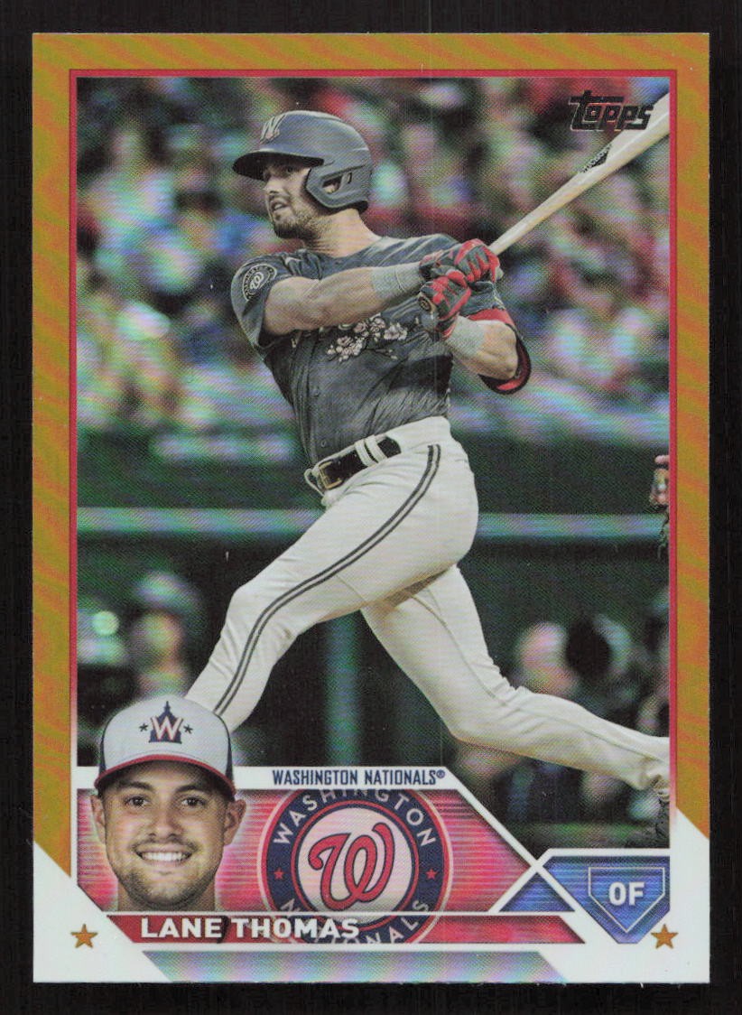 2023 Topps Lane Thomas Gold Foil #437 Card