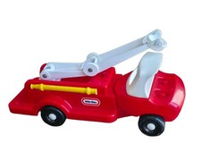 Vintage 1980’S Little Tikes Toddler Fire Truck Swivel Ladder Made In USA