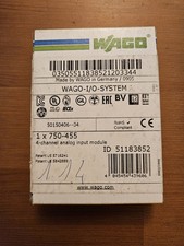 Image of WAGO 750-455 | 4 Channel analog input Module