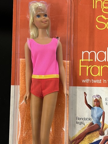 Vintage 1970 - The Sun Set - Malibu Francie Doll #1068 Mattel - Sealed in Box - Picture 4 of 17