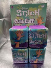 Disney Lilo  Stitch Box of 12 Pieces Stitch Cutie Cuff Plush Slap Band NEWW