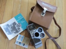Bell  Howell Electric Eye 8mm Movie Camera Camcorder Leather Bag