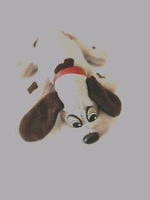 Pound Puppies Mini Plush 8" Gray Brown Dog Vintage 1986 Tonka Stuffed Animal