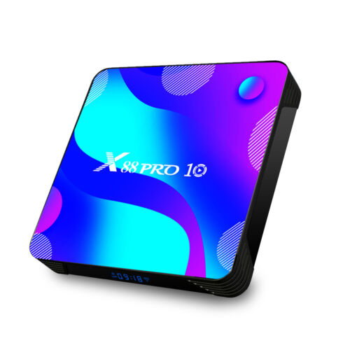 RK3318 X88 PRO 10 Android 10.0 Smart TV Box 4G 128G Wifi 4K H.265 Media player - Picture 7 of 20