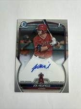 2023 Bowman Chrome Draft Joe Redfield 1st Prospect Auto CDA-JRE Angels