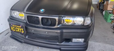 BMW E36 running lights decorative crosses BATMAN style for headlights style 2pc