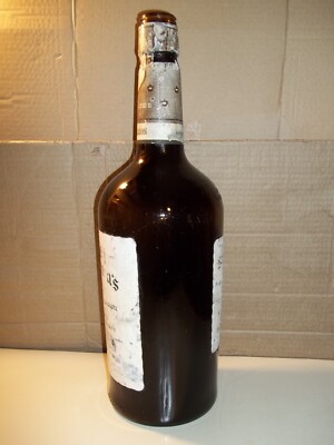 Vintage Bottle Seagram' s Seven 7 Crown American Whiskey One