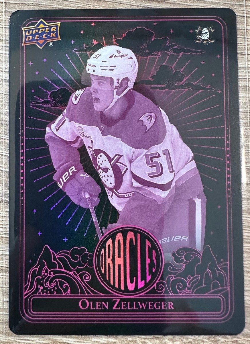 2024-25 UPPER DECK EXTENDED SERIES OLEN ZELLWEGER ORACLES SP #O-53