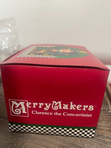 Nuevo Merry Makers Clarence the Concertinist Accordian Department 56 D56 Never ope - Imagen 4 de 7