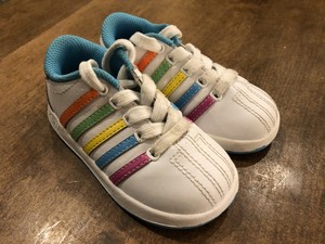 K Swiss Sz 7 M Infant Tennis Athletic Shoe Rainbow K Swiss 23647