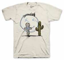 Shirt To Match Jordan 1 Travis Scott Fragment Shoes  - ST Cactus Tee