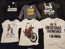 The Childrens Place T Shirts Boys And Girls Themed New Shirts With Tags Lot Of 6