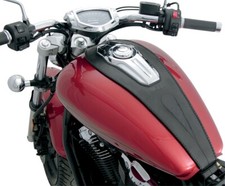 Mustang 11-17 Yamaha Stryker Cruiser Tank Bib - Black
