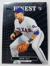 2013 Topps Finest Mike Olt Texas Rangers #79 RC