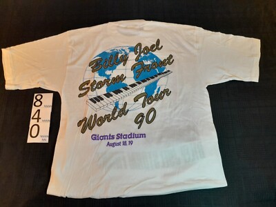 Vintage Billy Joel Storm Front World Tour Giant Stadium NJ 1990
