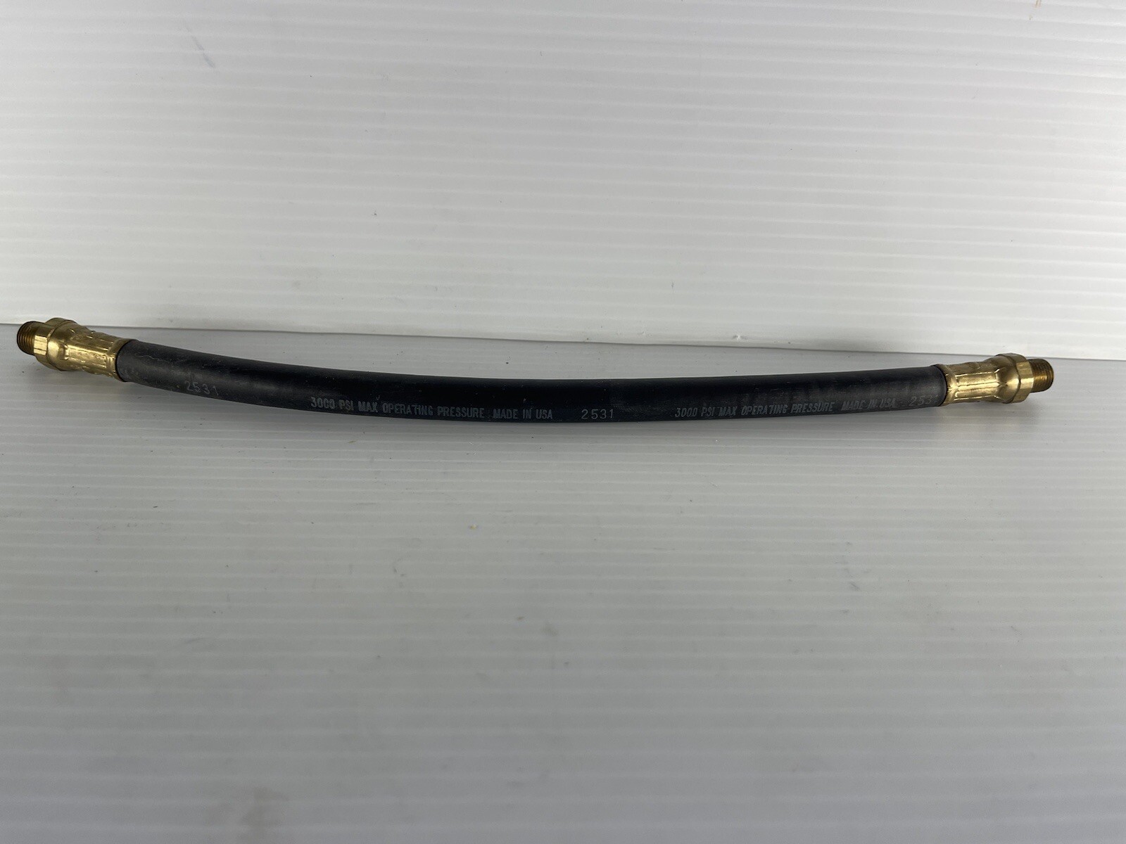 NOS/Vintage NAPA/Balkamp Grease Gun 12" Whip Hose (Rubber Flex) 7151228 (1/8") eBay