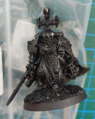 BLACK TEMPLARS High Marshal HELBRECHT Metal Space Marine - Complete Miniature