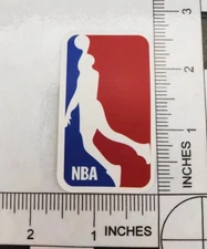 NBA Altnernate Logoman Basketball Waterproof Logo Decal Sticker 2.5"x1.5"