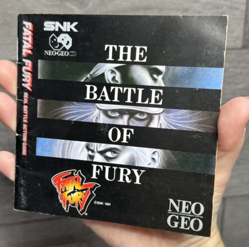 Fatal Fury The Battle Of Fury UNTESTED SUPER RARE! SNK Neo Geo CD Complete CIB W - Picture 3 of 6